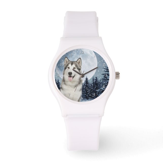 Montre Husky Moon d'hiver (Recto)