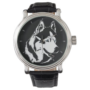Montre Husky Watch Sibérienne Husky Malamute Wrist Watch