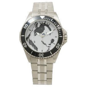Montre Husky Watch Sibérienne Husky Malamute Wrist Watch