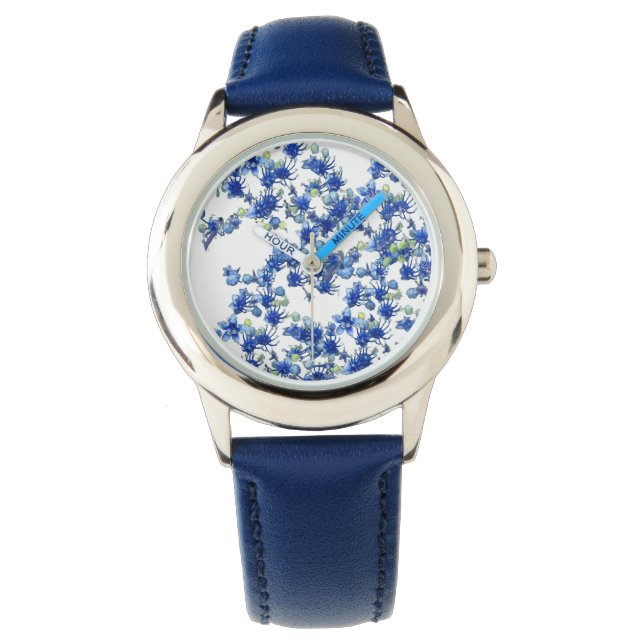 Montre Hydrangea (BGC transparent) (devant)