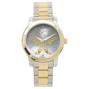 Montre HYPER D'OR BEURRE Gris Gris Gris Monogramme