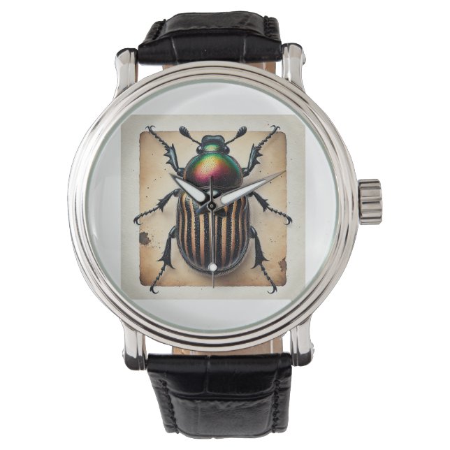 Montre Hyperplatys beetle 180924IREF203 - Watercolor (devant)