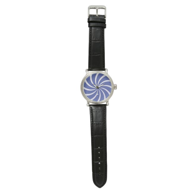 Montre Hypnotic Azure Aura Minimalist Wristwatch (Plat)