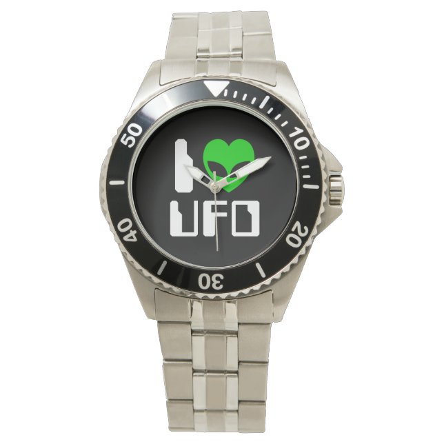 Montre I Alien Heart UFO (devant)