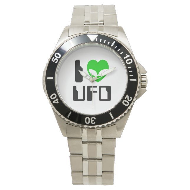 Montre I Alien Heart UFO (devant)
