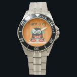 Montre "I am a DJ" Funny mignon Homme's Gift Watch<br><div class="desc">Pour votre... J'ai quelqu'un !</div>