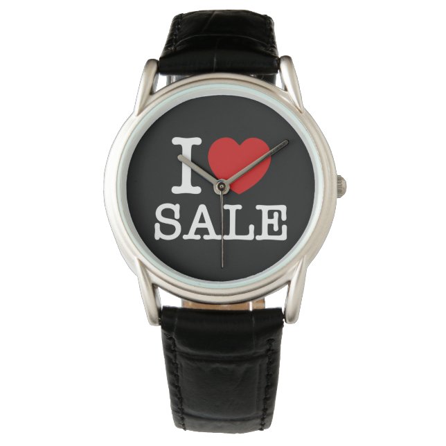 Montre I Heart [Love] Vente (devant)