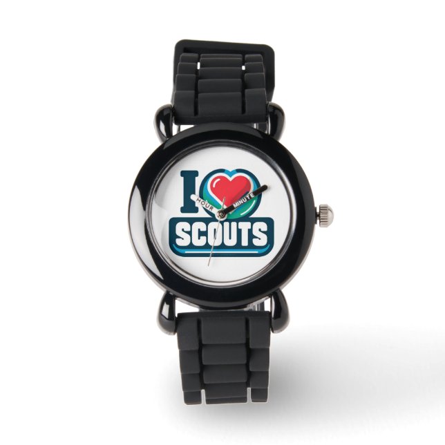 Montre I Heart Scouts Girl Scouting Watch (Recto)