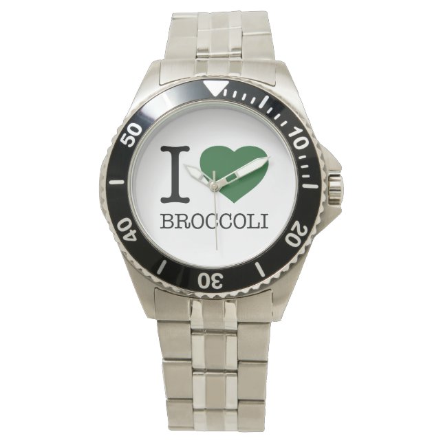 MONTRE I LOVE BROCCOLI (devant)