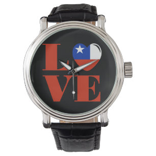 Montre I love Chile