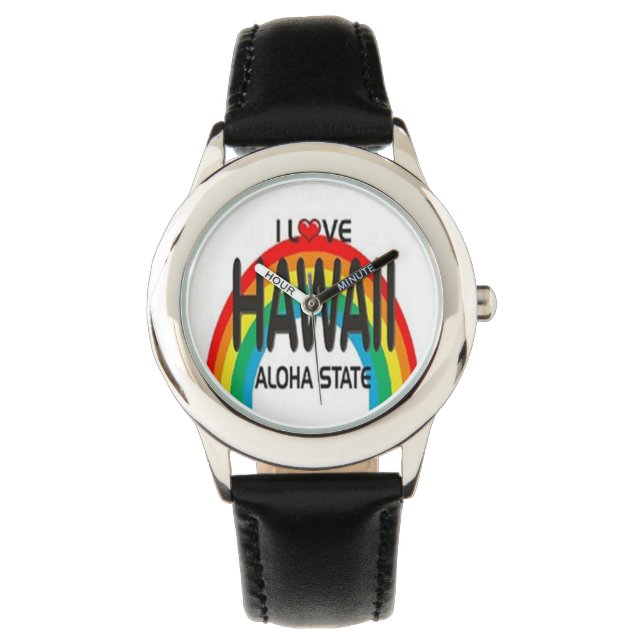 Montre I Love Hawaii - Regarder (devant)