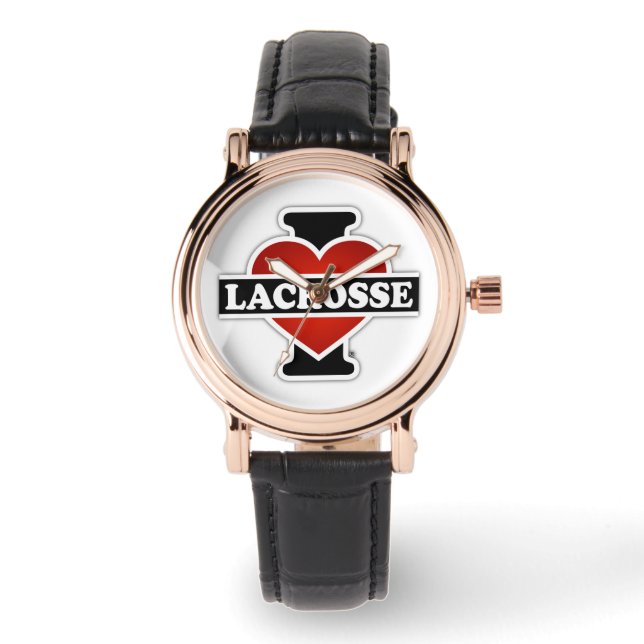Montre I Love Lacrosse (Recto)