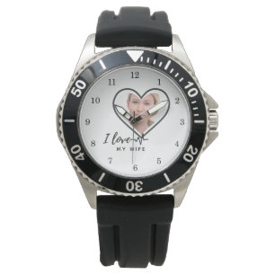 Montre I Love My Wife PHOTO Don - Meilleur Ami Personnali