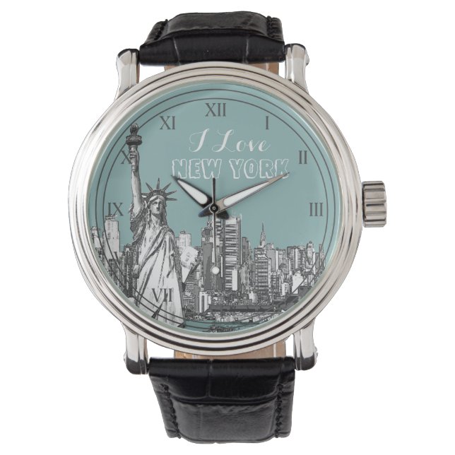 Montre I Love New York Modern Travel (devant)