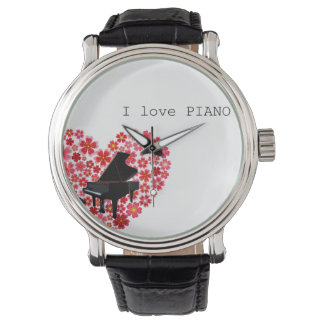 Montre I love PIANO Watch ピアノの腕時計