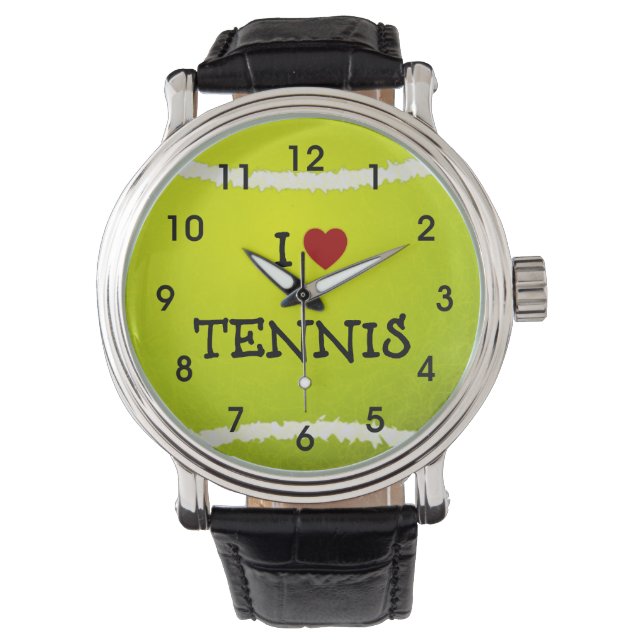Montre I Love tennis (devant)