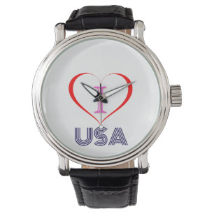 Montre I Love USA
