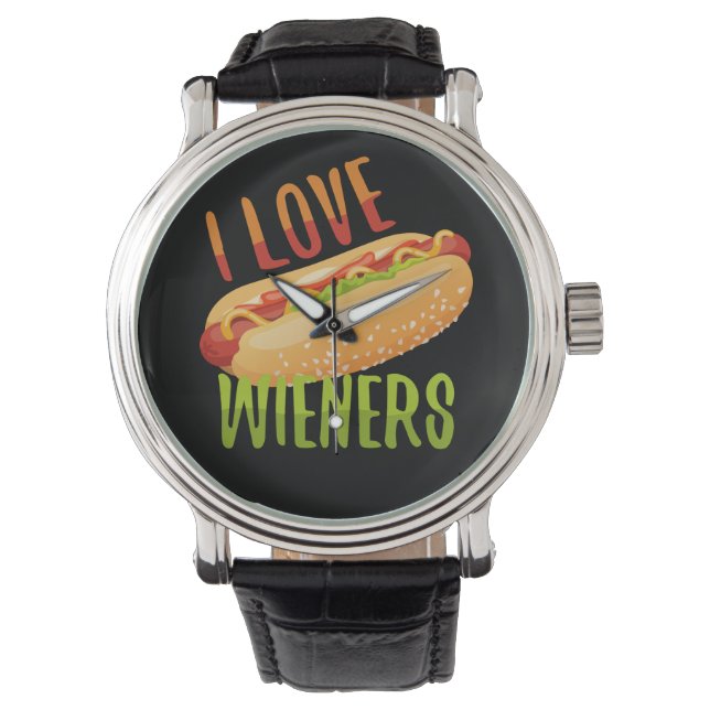 Montre I Love Wieners (devant)