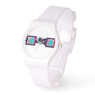 Montre I Spy Glasses Dial White Silicone