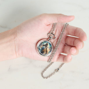 Montre (IA générée) Jésus sur un ours polaire