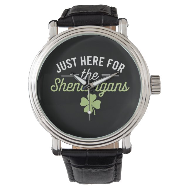 Montre Ici juste pour les bêtises de la Saint-Patrick (devant)