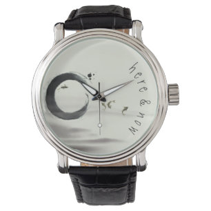 Montre Ici & maintenant / Zen Circle Enso Koi Peinture à