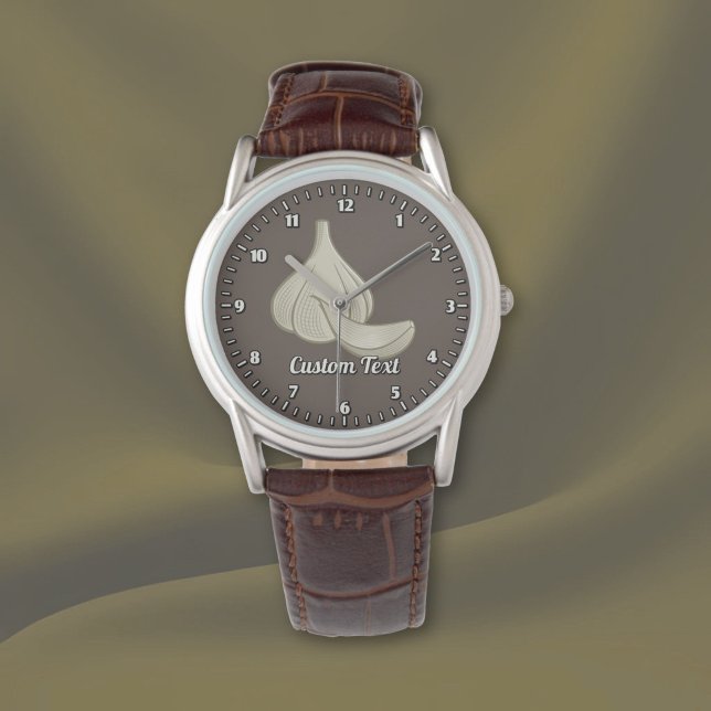 Montre Icône de bois d'ail (Créateur téléchargé)