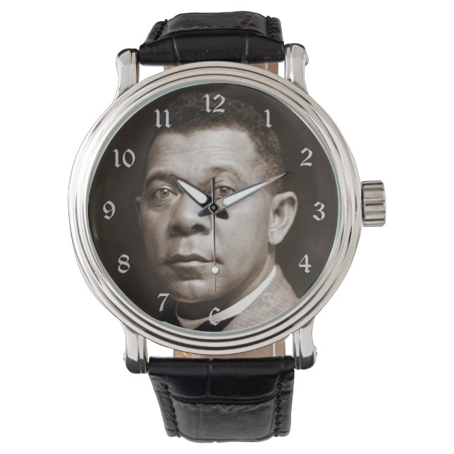 Montre Icône de l'histoire noire : Booker T. Washington,  (devant)