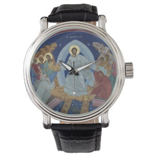 Montre Icône orthodoxe de la résurrection du Christ