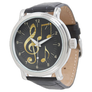 Montre Idées fortes d'or de violon