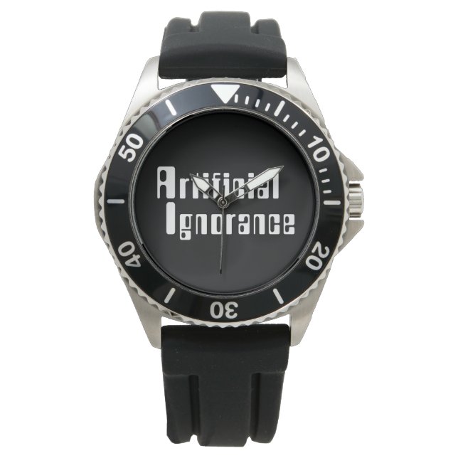 Montre Ignorance artificielle (devant)