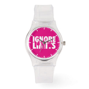 Montre IGNORE LIMITS - Motivation pour l'haltérophilie de