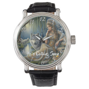 Montre IL ARRIVE BIENTÔT vieux arbre
