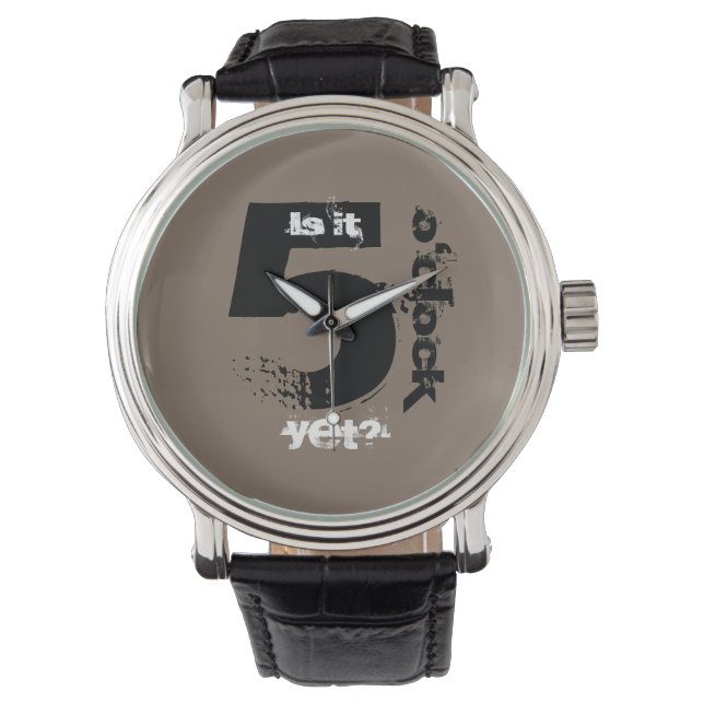 Montre Il est 5 heures ? (devant)