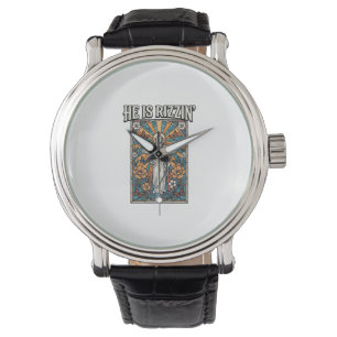 Montre Il est Rizzin Vintage Pâques Vitrail T-Shirt De