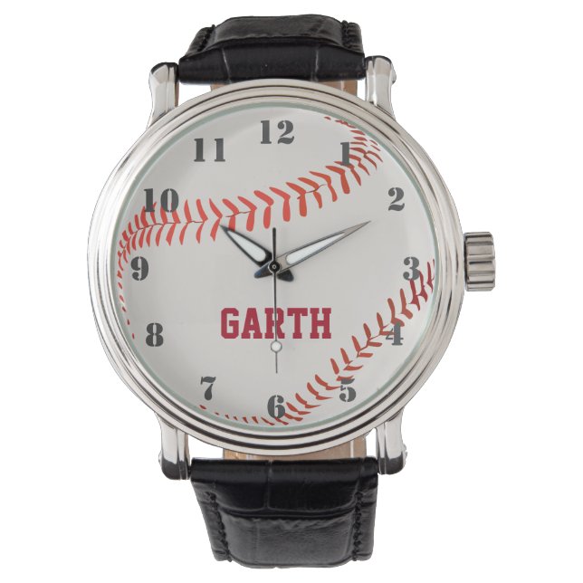 Montre Il Est Temps De Baseball (devant)