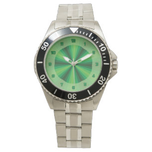 Montre Illusion optique - Veille verte