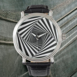 Montre Illusion spirale
