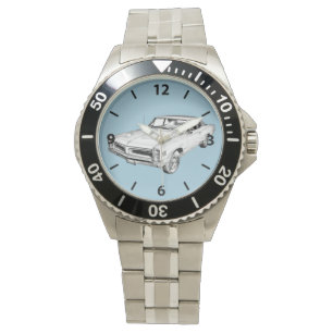Montre Illustration 1966 de voiture de muscle de Pontiac