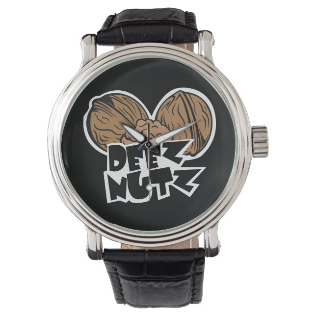 Montre Illustration amusante de Deez Nutz (devant)