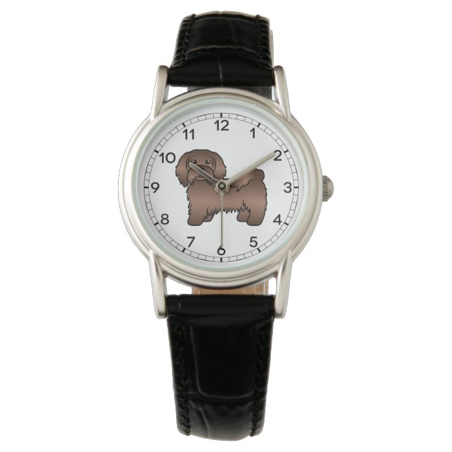 Montre Illustration de chien de dessin animé mignon havan (devant)