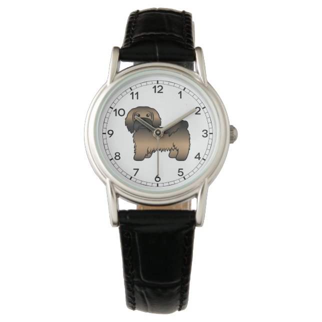 Montre Illustration de chien de dessin animé mignon Havan (devant)