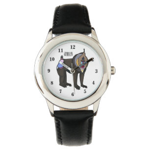 Montre Illustration de dessin animé Mandrill