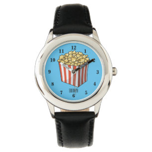 Montre Illustration de dessin animé Popcorn