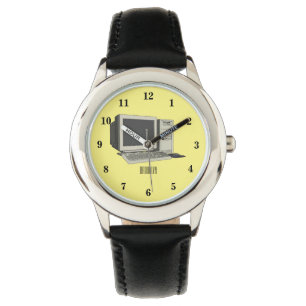 Montre Illustration de dessin sur ordinateur