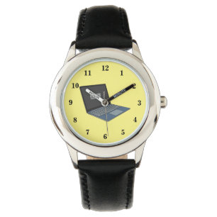 Montre Illustration de dessin sur ordinateur portable