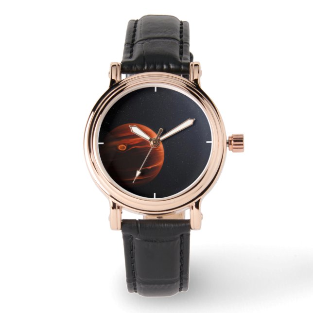 Montre Illustration De Exoplanet Vhs 1256 B Et Ses Étoile (Recto)