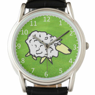Montre Illustration de la conception des moutons