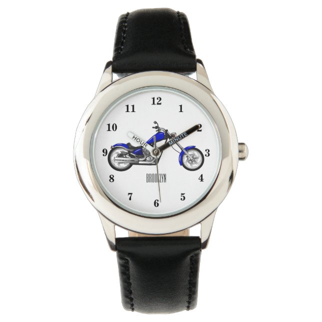 Montre Illustration de la moto à hélico (devant)