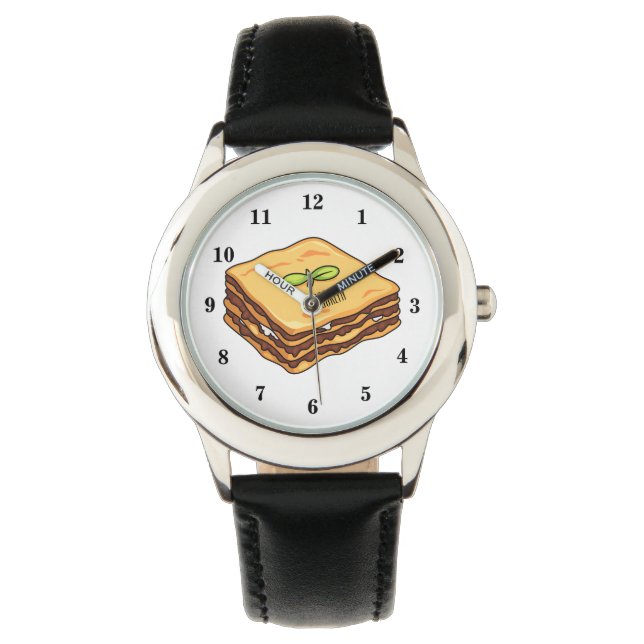Montre Illustration de Lasagna (devant)